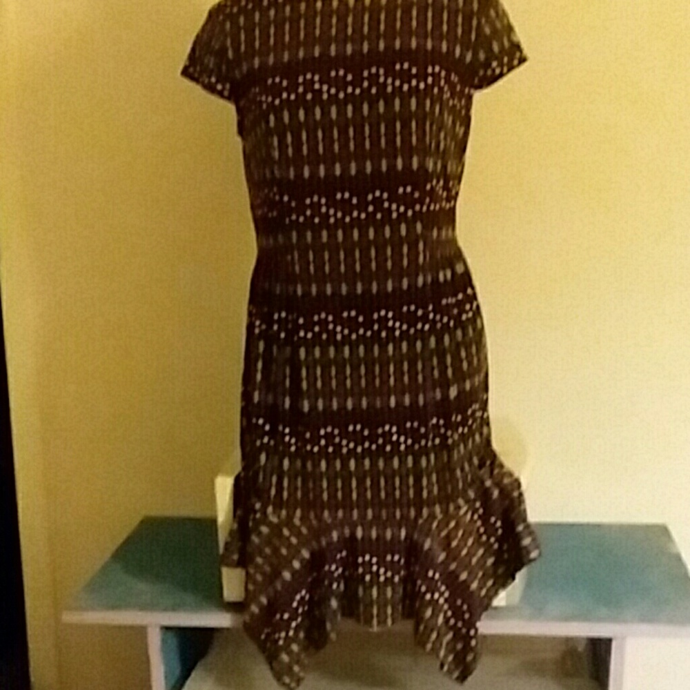 70s Pattern Dress - Picture 2 of 8